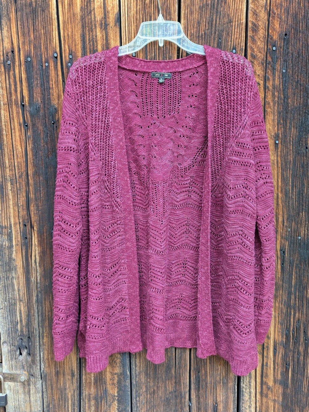 Lety & Me Cardigan Women's Size XL